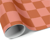 Controlebord voor roest en terracotta cadeaupapier (Rol Hoek)