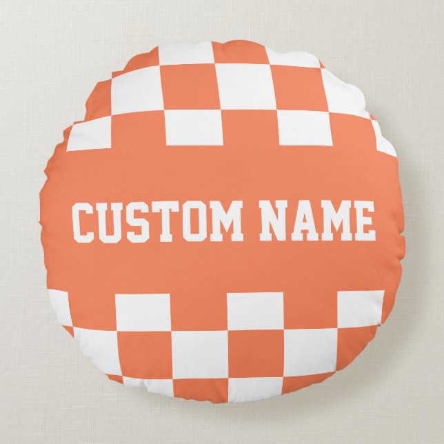 Controlebordpatroon Rond Kussen (Voorkant)