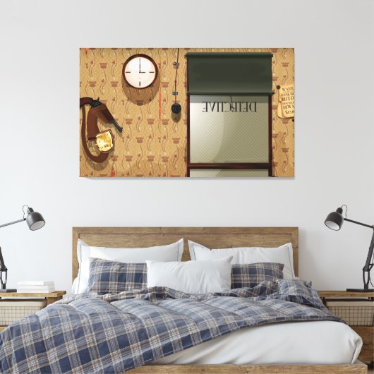 Controledienst Canvas Afdruk (Insitu (Slaapkamer))