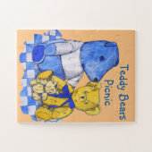 controledoek met drie schattige studies legpuzzel (Horizontaal)