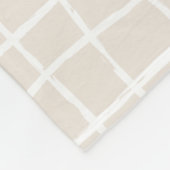 Controleer 16 foto modern, minimaal natuurlijk een fleece deken (Hoek)