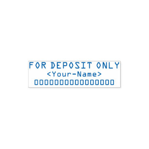 Controleer beperkende aantekening + aangepaste naa  zelfinktende stempel