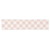 Controleer Bleek Beige Gecontroleerd Patrooncontro Korte Tafelloper (Horizontaal)