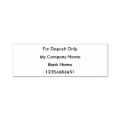 Controleer de code Stempel voor bankoverschrijving (Design)