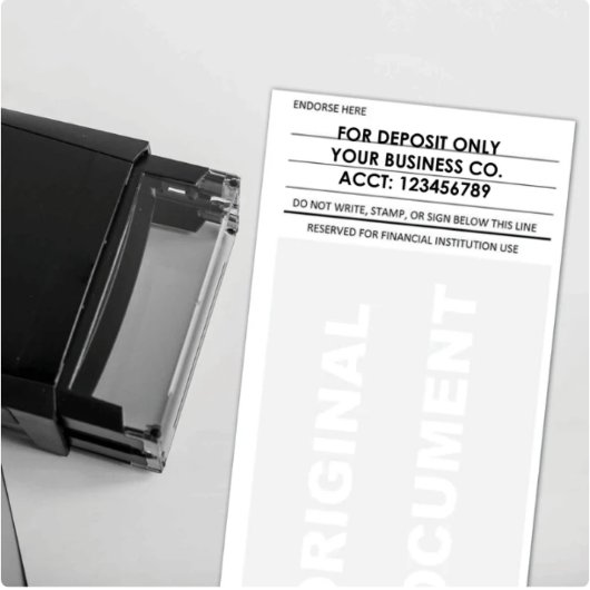 Controleer de goedkeuring Stamp-Custom Business St Zelfinktende Stempel