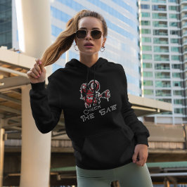 Controleer de poort -  camera hoodie