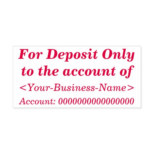 Controleer de restrictieve aantekening en naam  zelfinktende stempel (Design)