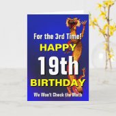 Controleer de Verjaardag van de Wiskunde Kaart (Gele Bloem)