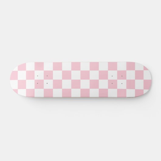 Controleer het Baby-roze en witte-controllerpatroo Persoonlijk Skateboard (Horizontaal)