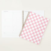 Controleer het Baby-roze en witte-controllerpatroo Planner (Display)
