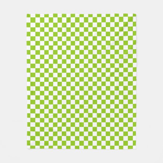 Controleer het Checkerboard-patroon opnieuw in Lim Fleece Deken (Voorkant)