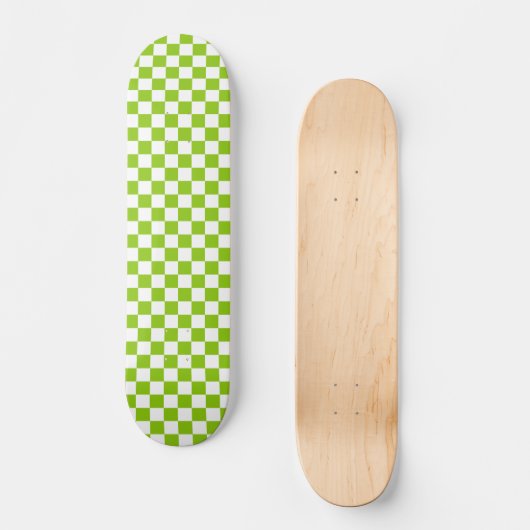 Controleer het Checkerboard-patroon opnieuw in Lim Persoonlijk Skateboard (Voorkant)