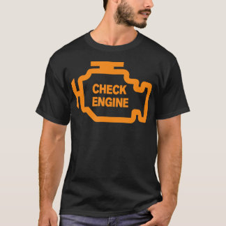 Controleer het motorlicht T-Shirt