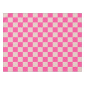 Controleer het selectiekaart voor coraalroze geche tafelkleed (Voorkant (Horizontaal))