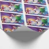 Controleer het tweemaal cadeaupapier (Hoek)