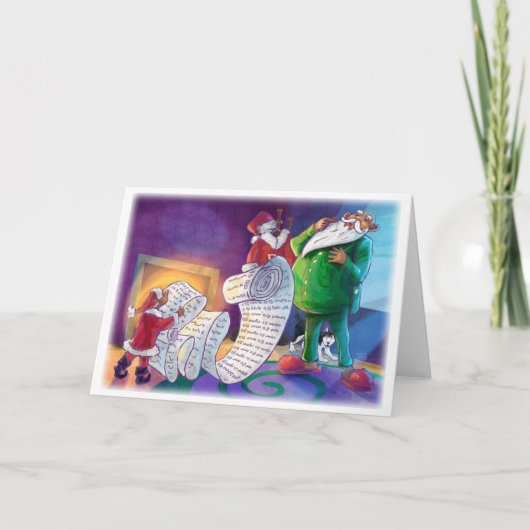 Controleer het tweemaal feestdagen kaart (Voorkant)