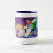 Controleer het tweemaal mok (Midden)