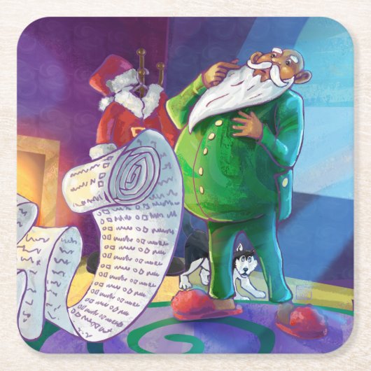 Controleer het tweemaal schilderen kartonnen onderzetters (Voorkant)