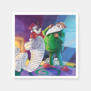 Controleer het tweemaal servetten