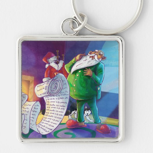 Controleer het tweemaal sleutelhanger (Voorkant)