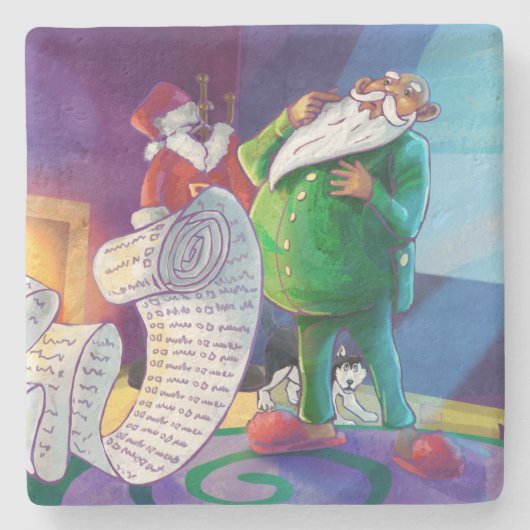 Controleer het tweemaal stenen onderzetter (Voorkant)