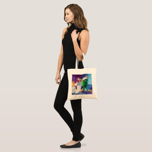 Controleer het tweemaal tote bag (Voorkant (model))