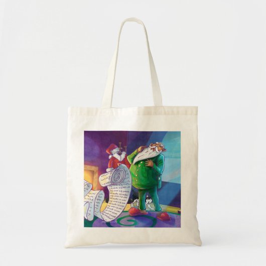Controleer het tweemaal tote bag (Voorkant)