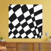 Controleer het uitgerekt canvas afdruk (Insitu (Woonkamer))