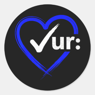 Controleer je dikke darm colonoscopieën colorectal ronde sticker