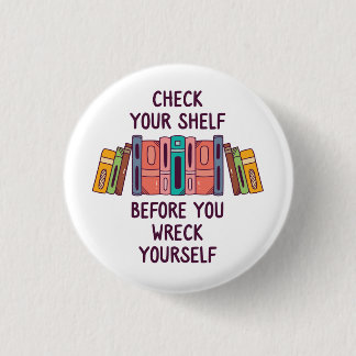 Controleer je plank voordat je jezelf vernielt ronde button 3,2 cm