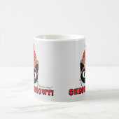 CONTROLEER MEOWT! Cartoon Kat met Sock Monkey-Pet Koffiemok (Center)