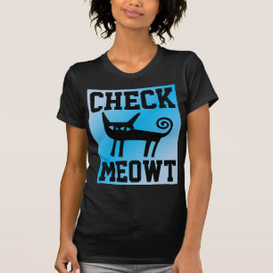 CONTROLEER MEOWT CAT T-SHIRTS