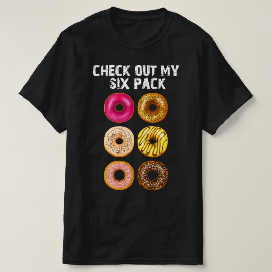 controleer mijn zes stuks t-shirt (Design voorkant)