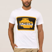 Controleer motor licht Mannen T-shirt (Voorkant)