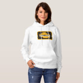 Controleer Motor Licht Vrouwen Hoodie (Voorkant volledig)