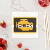 Controleer Motor Light Papieren servetten (Insitu)