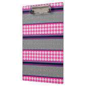 Controleer strepen Harlequin gemengd patroon ontwe Klembord (Links)