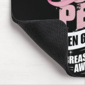 Controleer uw PECS-Mannen Borstkanker Bewustzijn Muismat (Hoek)