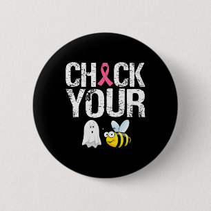 Controleer uw Shirt van Boo bijen Funny Breast Can Ronde Button 5,7 Cm