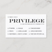 Controleer uw Visitekaartjes (Voorkant)