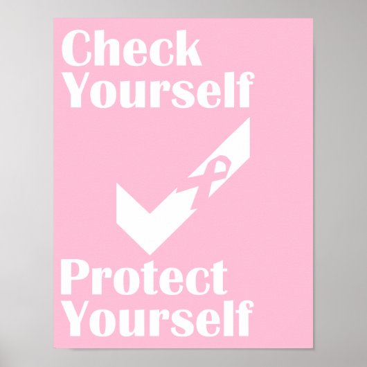 Controleer uzelf op het Poster van borstkanker (Voorkant)