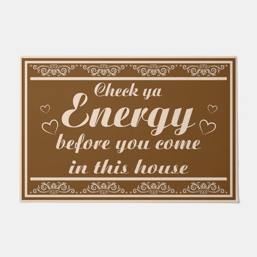 Controleer Ya Energy Doormat,  Mat Gift (Voorkant)