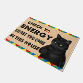 Controleer Ya Energy Welcome Mat, Sluitend cadeau Deurmat (Schuin)