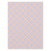 controleerpatroonlavendel blauw tafelkleed (Voorkant)