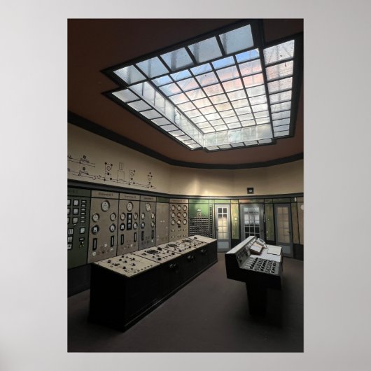 Controlekamer Poster (Voorkant)