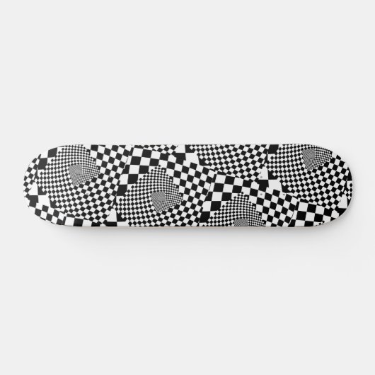 Controlelemborddraai B&W Persoonlijk Skateboard (Horizontaal)