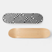 Controlelemborddraai B&W Persoonlijk Skateboard (Horizontaal)