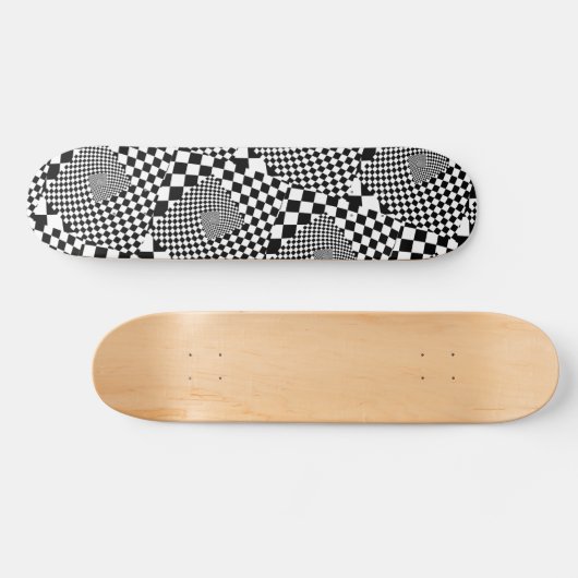 Controlelemborddraai B&W Persoonlijk Skateboard (Horizontaal)