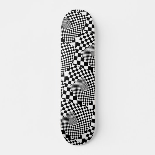 Controlelemborddraai B&W Persoonlijk Skateboard (Voorkant)