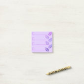 Controlelijst blad post-it® notes (Op bureau)